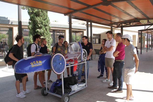 Alumnos italianos del proyecto Power Generation se forman en la UCAM en eficiencia energética