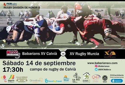 El XV Rugby Murcia inicia el próximo sábado la liga en división de honor B en Mallorca