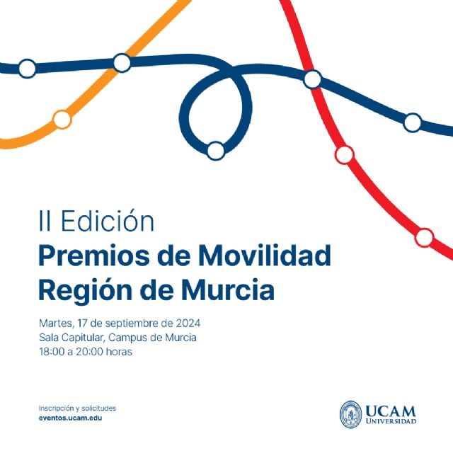 Ampliado el plazo para participar en la II Edición de los Premios de Movilidad de la Región de Murcia 2024