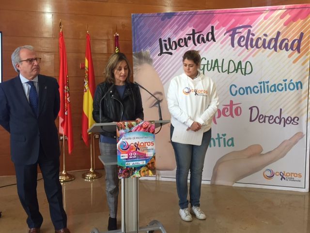 Murcia inaugura el circuito nacional ´Colores contra la violencia de género 2017´