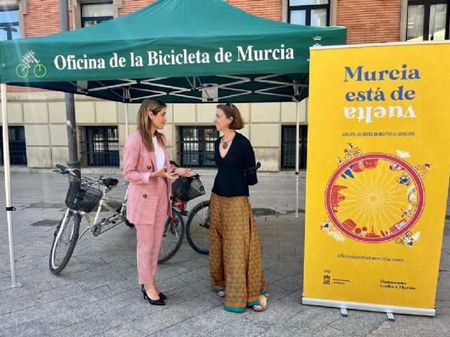 ´Murcia está de vuelta´ ofrece 21 rutas gratuitas y guiadas en bicicleta y 7 talleres de circulación en bici