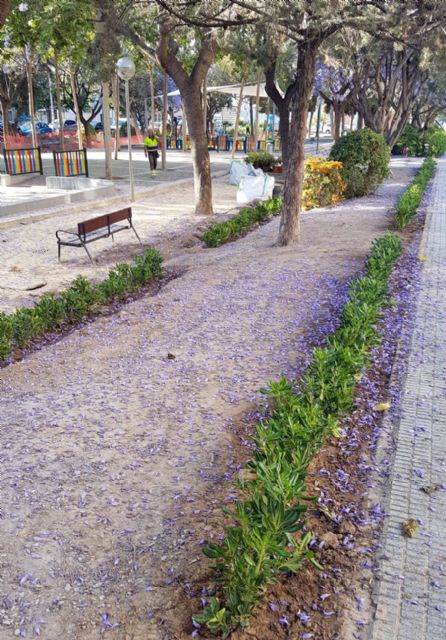 600 nuevas plantas realzan la belleza del recientemente remodelado jardín de San Andrés