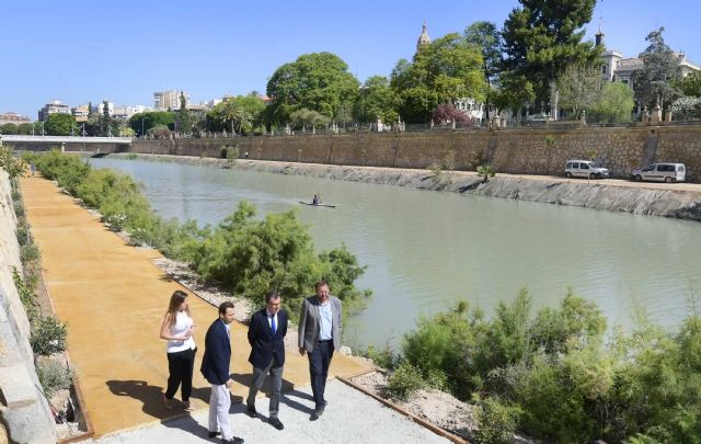 Las márgenes de ´Murcia Río´ se llenan de vida con 6.000 plantas arbustivas y más de 200 nuevos árboles