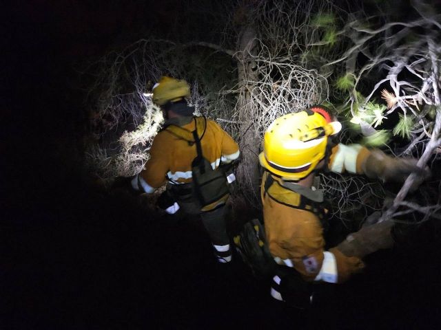 Conato de incendio forestal entre las sierras de Columbares y Altaona