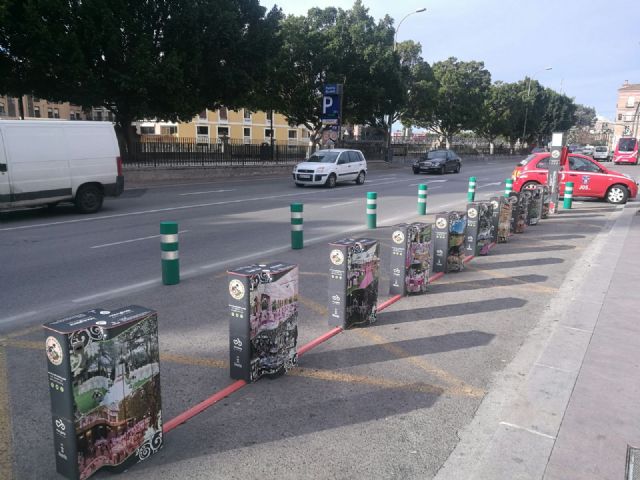 Ciudadanos exige a Ballesta medidas de seguridad efectivas para reducir el vandalismo en las estaciones de bicicletas