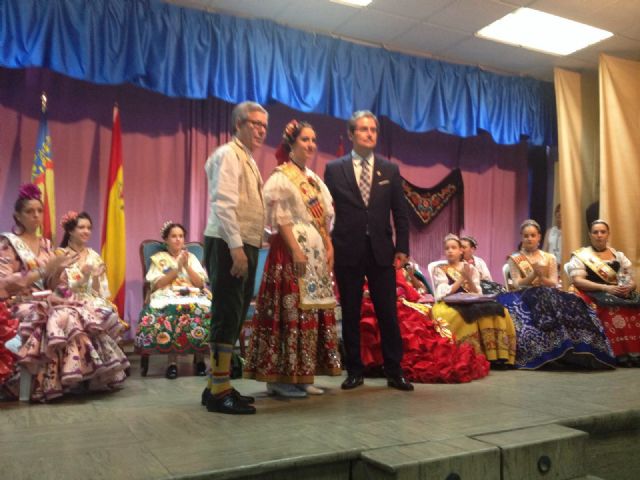 Mercedes García y Laura Sánchez, reinas de la casa Regional de Murcia y Albacete de Valencia