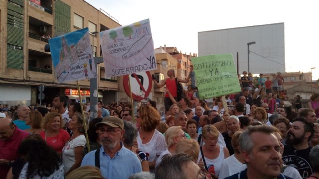 Ahora Murcia recoge la propuesta de la Plataforma ProSoterramiento