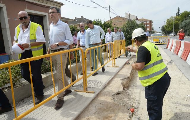 El Ayuntamiento optimiza el abastecimiento de agua en El Palmar, el barrio del Carmen y Sangonera la Seca y la Verde