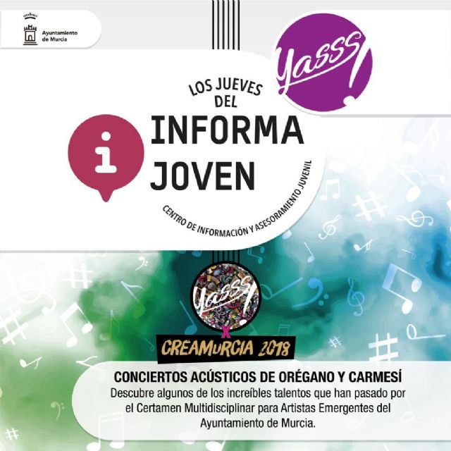 ´YASSS! Informajoven´ vuelve este jueves con música en directo para acercar el talento a los jóvenes del municipio