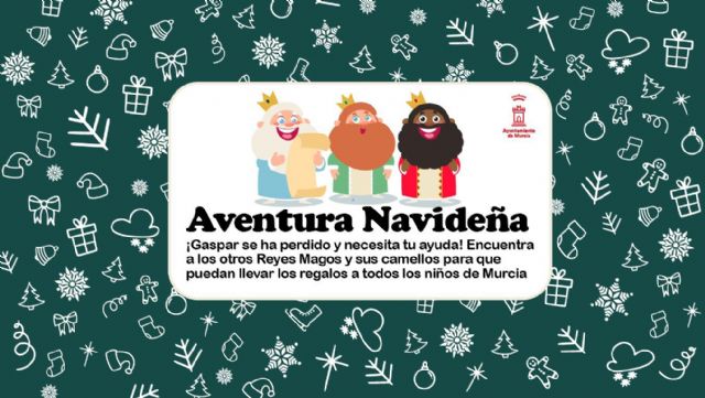 Una búsqueda del tesoro en realidad virtual ayudará a que los Reyes Magos repartan sus juguetes a los niños murcianos