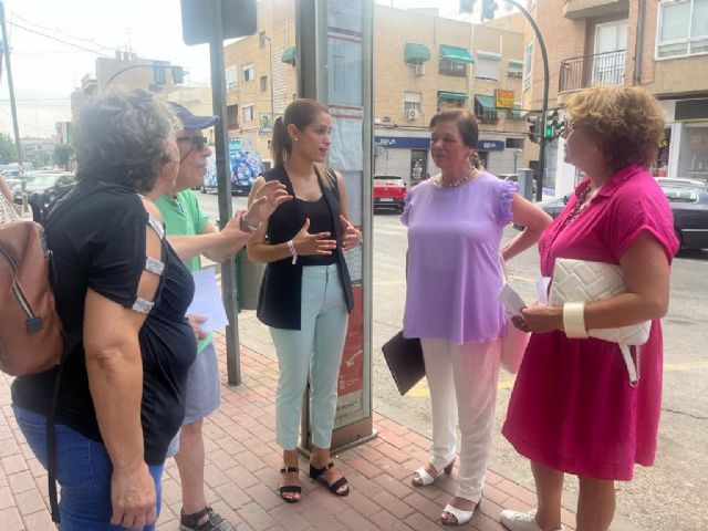 Fructuoso: 'Los vecinos y vecinas de Murcia sufren la masificación y las altas temperaturas en los autobuses, mientras el PP de Ballesta mira y no hace nada'