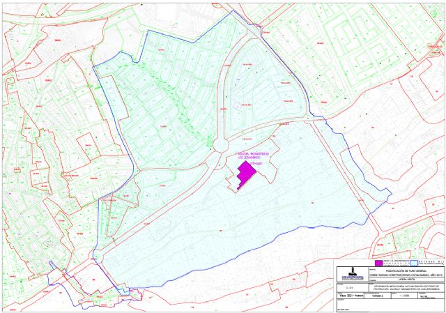 Huermur destapa que Urbanismo pretende salvar el 'vial de Guadalupe' a través de la inclusión del BIC de los Jerónimos en el PGOU