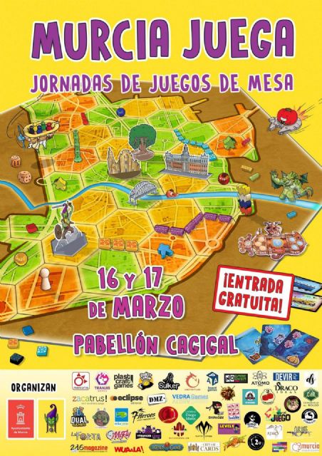 Murcia Juega tendrá lugar este fin de semana en el pabellón Cagigal