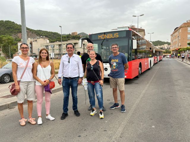 Cerca de 20.000 personas utilizan la lanzadera gratuita de autobuses en el Día de la Romería