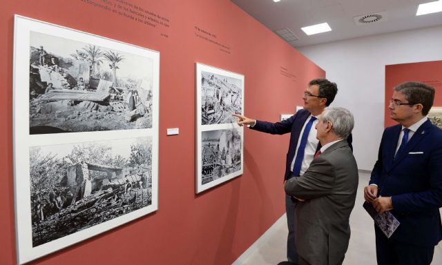 La Glorieta acoge la exposición ´La riada de Santa Teresa de 1879: una tragedia en la Huerta de Murcia´