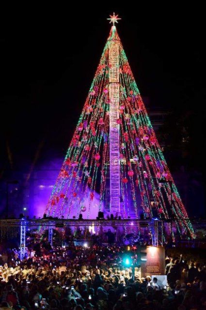 El Día Solidario del Árbol de Navidad reúne a treinta entidades sociales con talleres para toda la familia