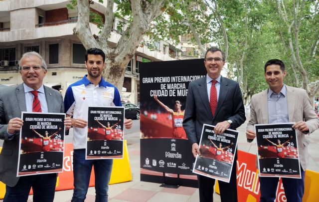 El Paseo Alfonso X El Sabio se convertirá en un circuito de marcha internacional con Miguel Ángel López a la cabeza