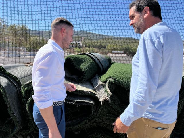 El campo de fútbol de la Alberca estará a pleno rendimiento para el arranque de temporada