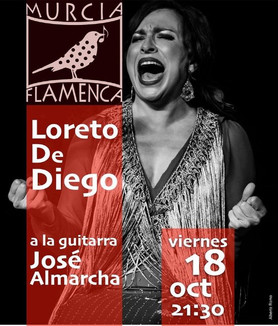 Loreto de Diego y José Almarcha en Murcia Flamenca