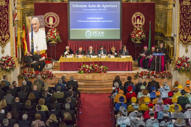 La UCAM celebra su Acto de Apertura de Curso con un nuevo crecimiento de alumnos