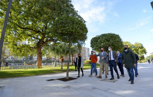 Murcia Río gana terreno con la apertura del nuevo jardín Teniente Flomesta, una prolongación natural de más de 8.200m2