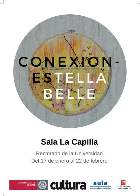 La Universidad de Murcia acoge una exposición de Estella Belle basada en el trabajo tradicional textil