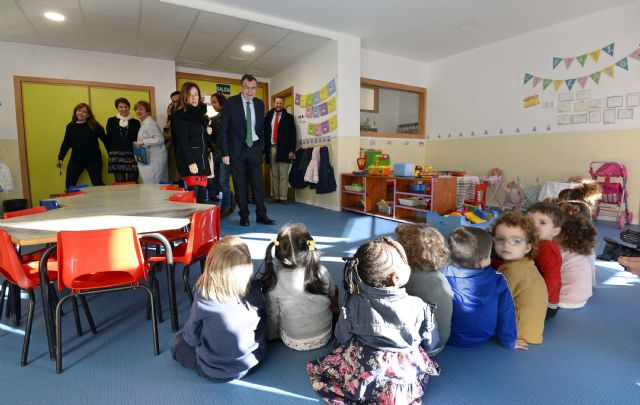 La escuela infantil de La Paz se estrena como el centro público con mejores prestaciones de Murcia