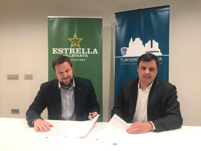 Estrella Levante y Turismo de Murcia Convention Bureau  se alían para promocionar los eventos en la ciudad