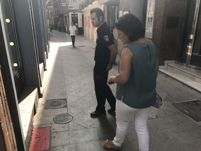 Una nueva señalización permitirá que los bomberos localicen fácilmente los elementos instalados en la vía pública necesarios para realizar su labor