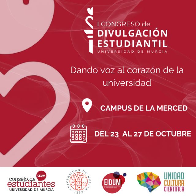 I congreso de divulgación estudiantil de la Universidad de Murcia