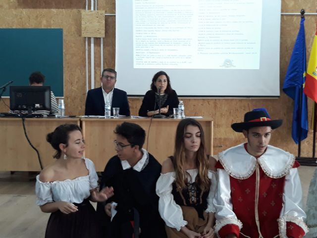 El IES el Carmen de Murcia inaugura su semana 'De la Literatura al Cine' en el marco de los programas Erasmus+