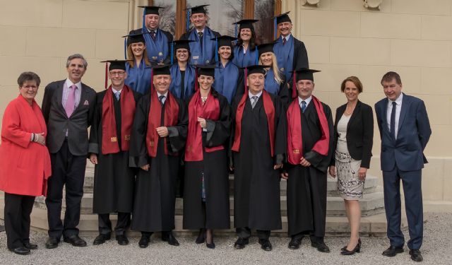 La UCAM celebra la graduación de su quinta promoción de egresados de Austria