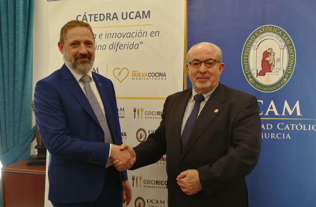 La UCAM crea la Cátedra de Ciencia e Innovación en la Cocina Diferida