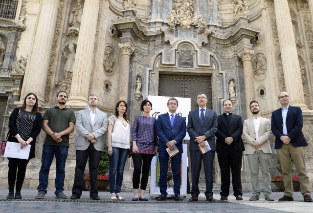 Un homenaje de luz a la Catedral de Murcia en el 550 aniversario de su consagración llega este sábado a la Plaza Belluga