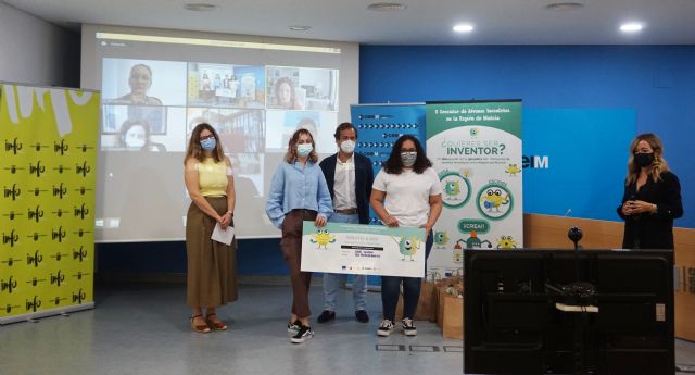 Alumnas del IES Floridablanca de Murcia ganan el concurso #Innoteca2021 a los jóvenes inventores más ingeniosos de la Región