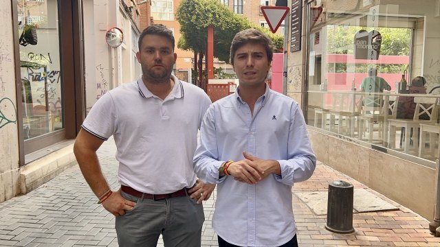 VOX denuncia el derrumbamiento del techo del Casino de Torreagüera