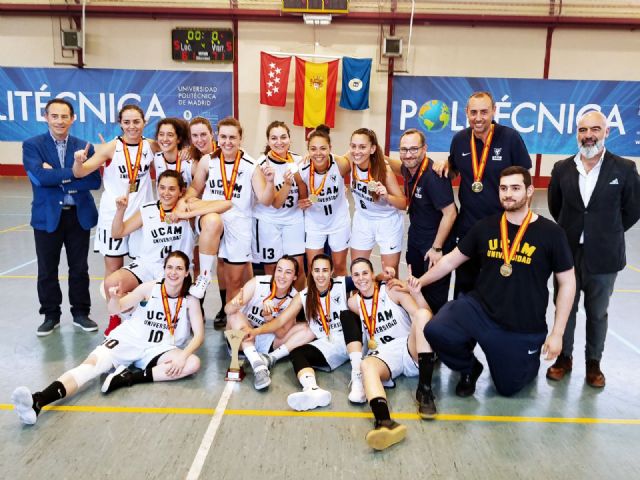 Oro y plata para la UCAM en baloncesto