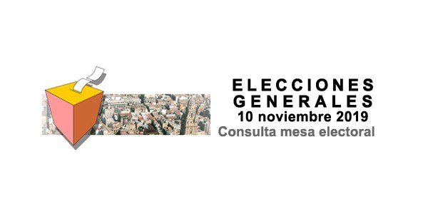 El Ayuntamiento activa un sistema web para consultar la mesa en la que se ha votar en las próximas elecciones generales