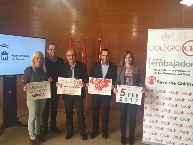 1.000 corredores participarán en la II edición de la Carrera Popular Solidaria ´Save THE Children´ del Colegio CEI