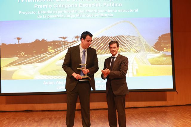 Un proyecto elaborado por profesores de la UCAM, galardonado en los I Premios de Obra Civil de la Región de Murcia