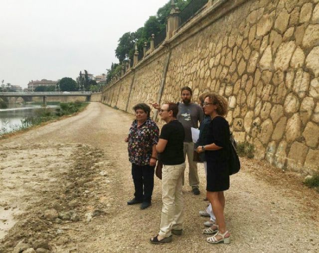 Ahora Murcia pide que ´Murcia río´ se centre en la rehabilitación medioambiental, como también han sugerido hoy los expertos