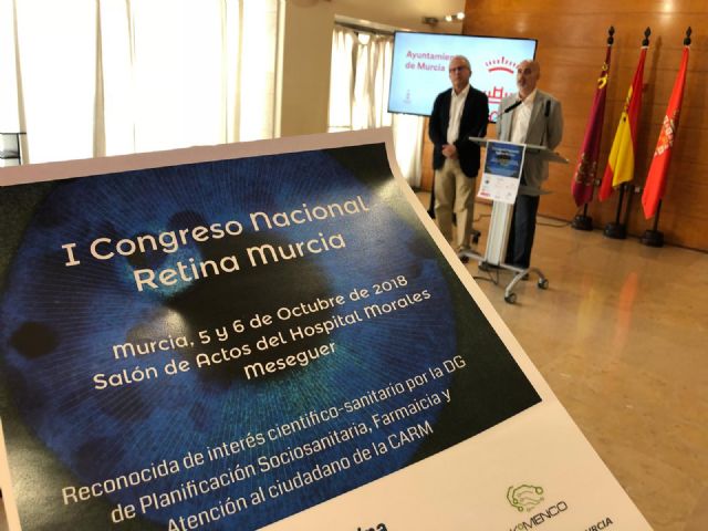 El Primer Congreso Nacional Retina Murcia se celebrará el 5 y 6 de octubre en el Hospital Morales Meseguer