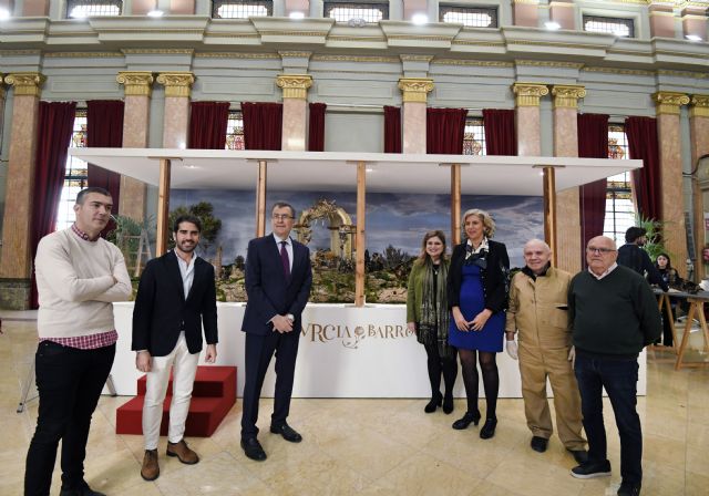 El belén de Salzillo exhibirá su esplendor en el Ayuntamiento de Murcia esta Navidad