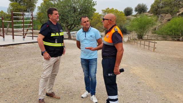 Protección Civil refuerza la vigilancia para prevenir incendios forestales en Los Polvorines de Monteagudo