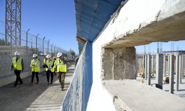 Las obras de mejora en el depósito de La Paloma incrementarán su vida útil y garantizarán su seguridad