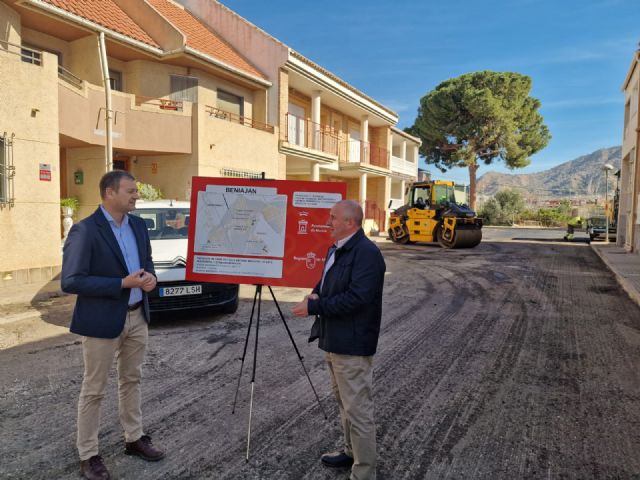 Beniaján, Monteagudo y Llano de Brujas contarán con vías y caminos renovados