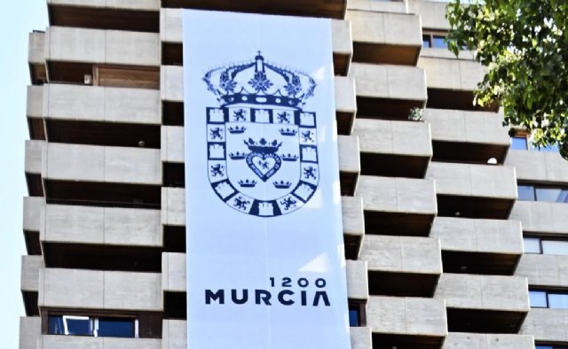 Murcia conmemora su 1.200 aniversario con una imagen que 'ama y ensalza lo antiguo y lo nuevo