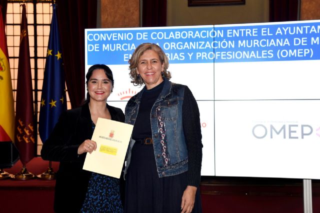 El Ayuntamiento de Murcia y la OMEP ponen en valor la experiencia del emprendimiento femenino