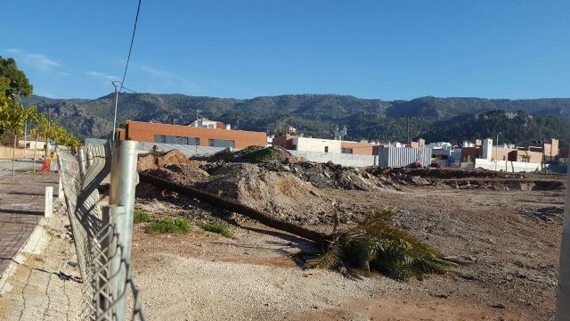 Ahora Murcia denuncia el corte de palmeras en una urbanización de nuevo desarrollo en la fuensanta