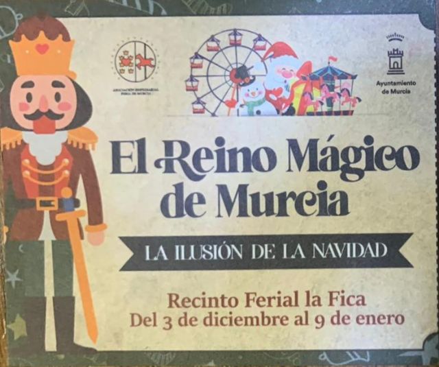 EL Reino Mágico de Murcia acoge esta tarde un punto de recogida de alimentos para colaborar con Cruz Roja